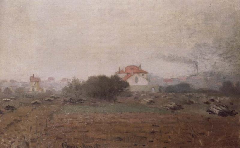 Claude Monet Effet de Brouillard Spain oil painting art
